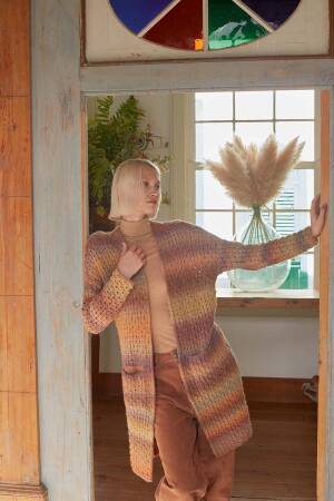 Knitting instructions Cardigan PTO-075_07 LANGYARNS_Harmony as download
