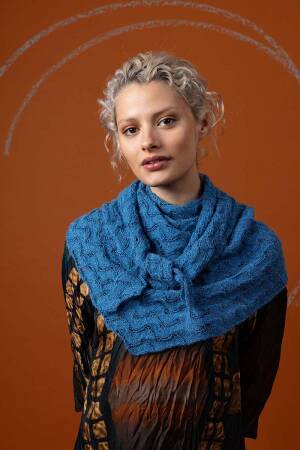 Knitting instructions Triangular shawl PTO-076_09 LANGYARNS Alpaca Soxx 4ply as download