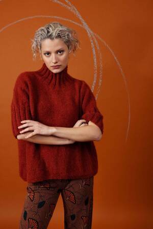 Strickanleitung Pullover PTO-076_12 LANGYARNS Suri Alpaca LAURE als download