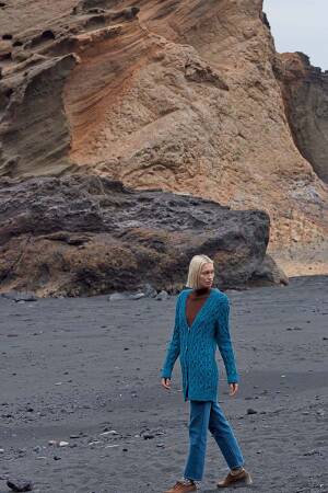 Knitting instructions Cardigan PTO-077_05 LANGYARNS_Donegal Tweed+ as download