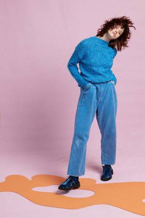Knitting set Sweater FORTUNA with knitting instructions in garnwelt box