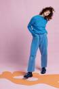 Knitting set Sweater FORTUNA with knitting instructions in garnwelt box
