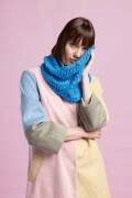 Knitting set Cowl FORTUNA with knitting instructions in...
