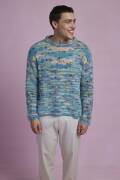 Strickset Unisex Pullover Lang Yarns Muse DUNCAN mit Anleitung in garnwelt-Box S