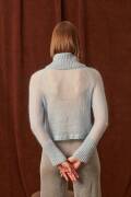 Strickset Pullover Lang Yarns Mohair   Astra LADINA mit Anleitung in garnwelt-Box S