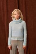 Strickset Pullover Lang Yarns Lace JEANNE mit Anleitung in garnwelt-Box