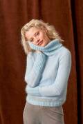 Strickset Pullover Lang Yarns Lace JEANNE mit Anleitung in garnwelt-Box S