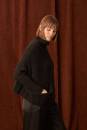 Knitting set Top Dowm Poncho sweater CASHMERE LIGHT with knitting instructions in garnwelt box