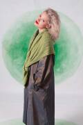 Strickset Dreiecktuch Lang Yarns Noelle AAGJE mit...