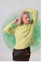 Knitting set Sweater VENUS with knitting instructions in garnwelt box in size S