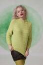 Knitting set Sweater VENUS with knitting instructions in garnwelt box in size S