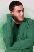 Strickset Jacke Lang Yarns Merino  COREY mit Anleitung in garnwelt-Box S