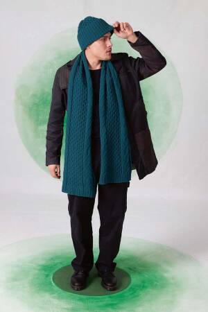 Strickset Schal Lang Yarns Cashmere Premium NOLAN mit Anleitung in garnwelt-Box