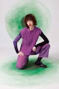 Strickset Pullunder Lang Yarns Lambswool ESTE mit Anleitung in garnwelt-Box S-M
