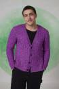 Knitting set Cardigan FORTUNA with knitting instructions in garnwelt box