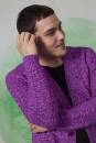 Knitting set Cardigan FORTUNA with knitting instructions in garnwelt box