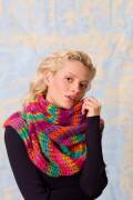 Strickset Schal Lang Yarns Cashmere Light Color LAREA mit Anleitung in garnwelt-Box