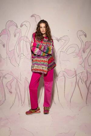Knitting set Cardigan  with knitting instructions in garnwelt box