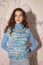 Knitting set Slipover  with knitting instructions in garnwelt box in size S