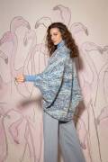 Strickset Jacke Lang Yarns Bold Color CHANI mit Anleitung...