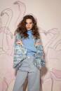 Strickset Jacke Lang Yarns Bold Color CHANI mit Anleitung in garnwelt-Box S-M