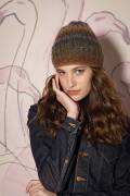 Knitting set Hat ORION with knitting instructions in...