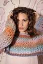 Knitting set Cropped sweater ORION with knitting instructions in garnwelt box