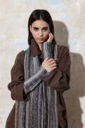 Strickset Schal Lang Yarns Magnolia KAREN mit Anleitung in garnwelt-Box ca 26 x 180 cm