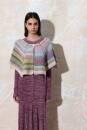 Strickset Cape gehäkelt Lang Yarns Magnolia TAKI mit Anleitung in garnwelt-Box