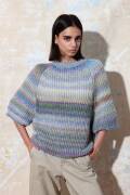 Strickset Kurzarmpullover Lang Yarns Magnolia CARA mit...