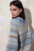 Strickset Kurzarmpullover Lang Yarns Magnolia CARA mit Anleitung in garnwelt-Box S-M