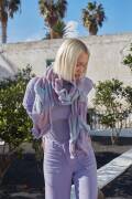 Strickset Schal Lang YarnsHarmony GAIA mit Anleitung in garnwelt-Box