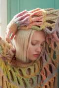 Strickset Pullover Lang YarnsHarmony GABRIELLE mit Anleitung in garnwelt-Box S-M