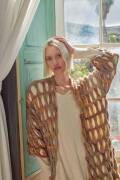 Strickset Jacke Lang YarnsHarmony HANA mit Anleitung in garnwelt-Box S-M