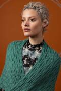 Strickset Dreiecktuch Lang Yarns Alpaca Soxx ply ADELA mit Anleitung in garnwelt-Box