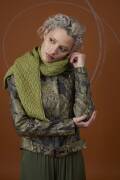 Strickset Schal Lang Yarns Baby Alpaca VIRGINIA mit Anleitung in garnwelt-Box ca 23 x 160 cm
