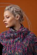 Strickset Dreiecktuch Lang Yarns Alpaca Soxx ply Hand Dyed PENELOPE mit Anleitung in garnwelt-Box ca 148 x 45 cm