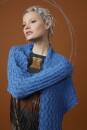 Knitting set Triangular shawl ALPACA SOXX 4-FACH/4-PLY with knitting instructions in garnwelt box