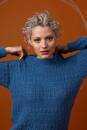 Knitting set Sweater SURI ALPACA with knitting instructions in garnwelt box in size S
