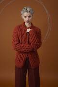 Strickset Jacke Lang Yarns Suri Alpaca MARGARET mit Anleitung in garnwelt-Box