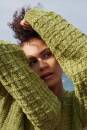 Strickset Pullover Lang YarnsDonegal Tweed+ MANDY mit Anleitung in garnwelt-Box