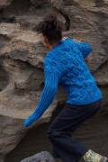 Strickset Pullover Lang YarnsDonegal Tweed+ RAHEL mit Anleitung in garnwelt-Box S-M