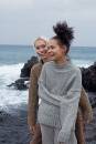 Strickset Pullover Lang YarnsDonegal Tweed+ JENNA mit Anleitung in garnwelt-Box