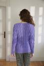 Knitting set Sweater CASHMERE+ with knitting instructions in garnwelt box in size S-M