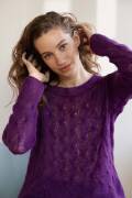 Strickset Pullover Lang YarnsCashmere Dreams EMKE mit Anleitung in garnwelt-Box S