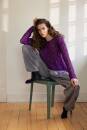 Strickset Pullover Lang YarnsCashmere Dreams EMKE mit Anleitung in garnwelt-Box S