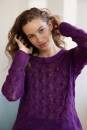 Strickset Pullover Lang YarnsCashmere Dreams EMKE mit Anleitung in garnwelt-Box S