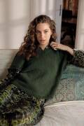 Strickset Pullunder Lang YarnsCashmere+ TAMI mit Anleitung in garnwelt-Box S-M
