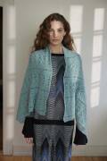 Strickset Stola Lang YarnsCashmere Lace BIRDIE mit Anleitung in garnwelt-Box