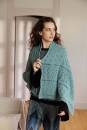 Strickset Stola Lang YarnsCashmere Lace BIRDIE mit Anleitung in garnwelt-Box